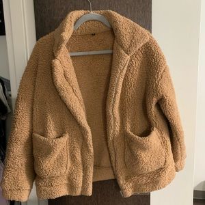 Tan Teddy Jacket